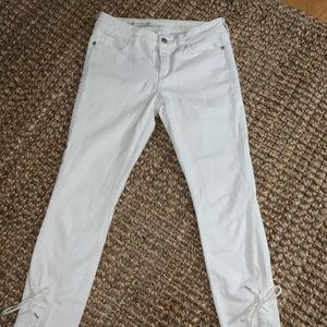 Pilcro by anthropologie cropped jeans 25